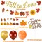 Autumn Bridal Shower Party Decorations, Fall in Love Banner Autumn Little Pumpkin